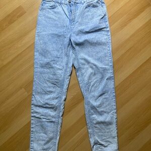 Bdg acid washed light blue mom skinny Jeans